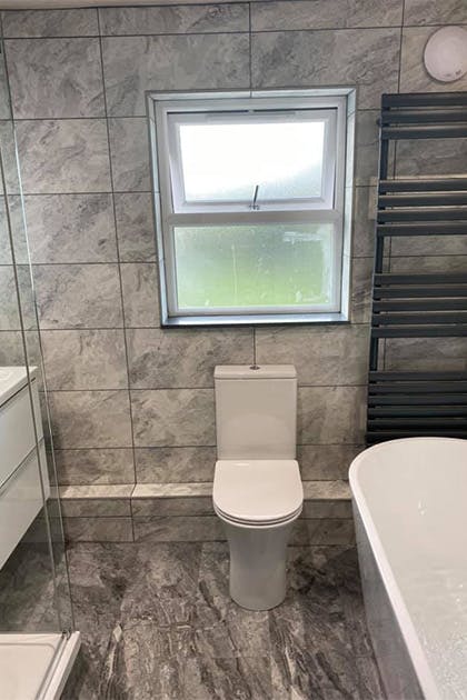 Bathroom installation in Prenton